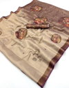 Kumudan By Rajyog Cotton With Zari Weaving Saree Exporters In India
